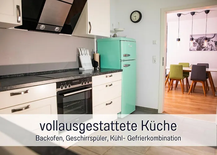 Gemuetlich*stylisch*netflix*blick Ins Gruene* 아파트 *